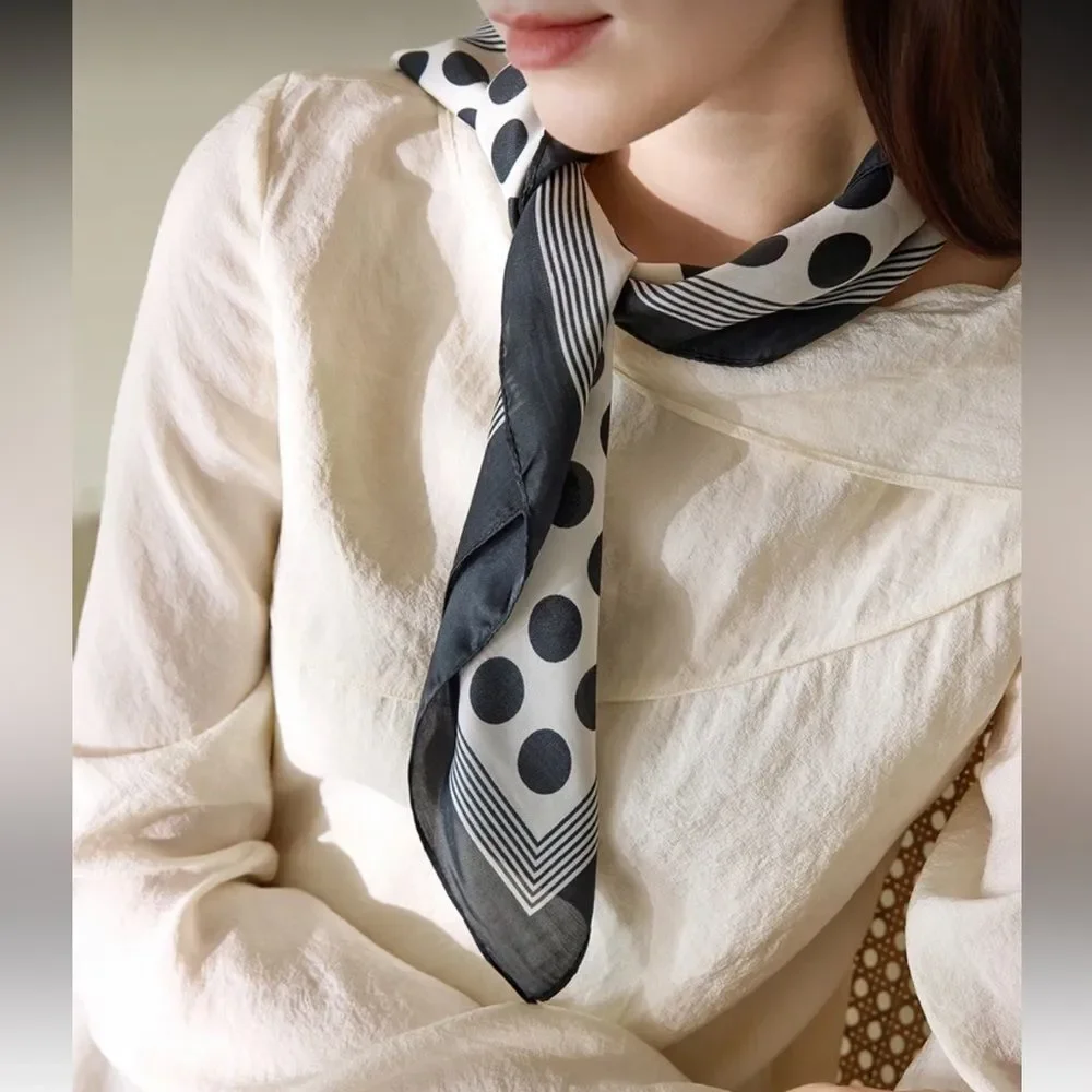 Polka Dot Scarf P70